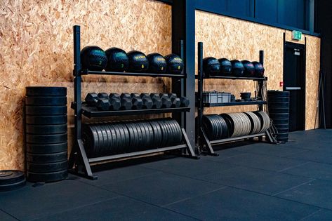 BLK BOX Setup @smhfgladiatortraining with custom branding. . . . #BuiltBetter #BLKBOX #gladiatortraining #strengthtraining #rowing #strengthandconditioning Crossfit Box, Gym Design, Box Storage, August 1, Rowing, Custom Branding, Box Design, Strength Training, Crossfit