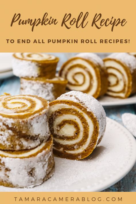 confectioners Pumpkin Cake Filling, Pumpkin Cake Roll, Pumpkin Roll Recipe Easy, Pumpkin Roll Recipe, Pumpkin Roll Cake, Pumpkin Rolls Recipe, Cake Roll Recipes, Pumpkin Roll, Roll Recipes