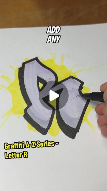 Tiny G on Instagram: "Did you find this useful? 🤔 Follow @thetoytiny to learn graffiti 🌎 Weekly tutorials 👆 - - - - - - - #graffiti #graff #graffititutorial #graffitiletterr #letterr #tutorial #graffitireels #instagram #tinyg #thetoytiny #graffiitinstagram #tut" Graffiti Tutorial Letters, Painting Ideas Graffiti, Learn Graffiti, Cool Graffiti Letters, Graffiti Lettering Tutorial, Graffiti Letter R, Graffiti Throwie, Graffiti Letters Styles, Graffiti Tutorial