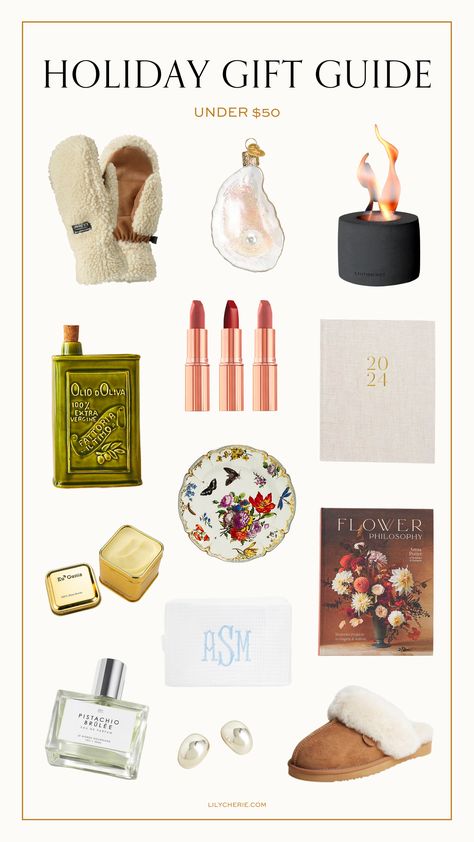 100 Best Gifts for Her That Are $50 or Under Francophile Gifts, Best Gifts Under 50, Xmas Gift Guide, Amazon Christmas Gifts, Luxury Birthday Gifts, Girly Christmas Gifts, Beauty Gift Guide, Girls Gift Guide, Budget Friendly Gift