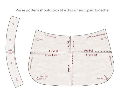 purse patterns print free | ... download the pattern pieces to your computer and then print them out Leather Purse Pattern, Pola Topi, Purse Patterns Free, Apron Patterns, Leather Working Patterns, Purse Sewing Patterns, Purse Tutorial, Leather Bag Pattern, Pattern Purse