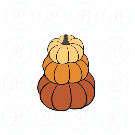 Stack Of Pumpkins Drawing, Halloween Drawing Pumpkin, Aesthetic Pumpkin Drawing, Halloween Drawings Pumpkins, Cute Fall Clipart, Aesthetic Fall Drawings, Pumpkins Drawings, Fall Sticker Ideas, Autumn Drawing Easy