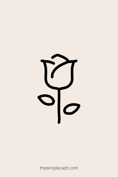 Cute Small Simple Drawings, Drawing Ideas Easy Aesthetic Flower, Small And Easy Drawings, Easy And Cute Drawings Simple, Cute Sketch Ideas Easy, Cute Easy Drawings Flowers, Drawing Cute Easy Doodles, Cool Easy Drawings Sketches, Small Drawing Ideas Doodles