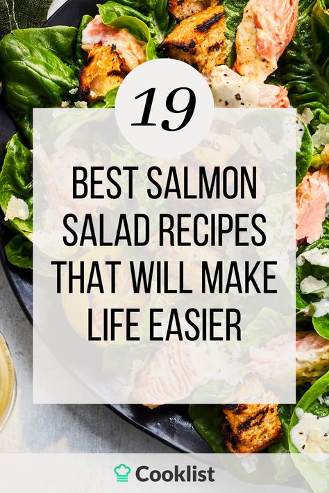 Salmon salads are the perfect way to enjoy all the health benefits of salmon in an easy, nutritious and delicious meal. There are so many incredible ways to make salmon salad, from classic salads to more creative twists. Salmon Dinner Salad Recipes, Salmon Recipes With Salad, Salmon Lettuce Salad Recipes, Salmon Lettuce Salad, Salmon In Salad, Salmon Dinner Salad, Smoked Salmon Salads, Best Salmon Salad Recipe, Salmon On Salad Recipes