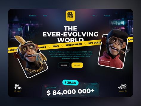 Lottery Website Design, Gambling Website Design, Gaming Website Design, Game Website Design, Event Website Design, Nft Website Design, Ux Ui Design Inspiration, Banner Web Design, Nft Website