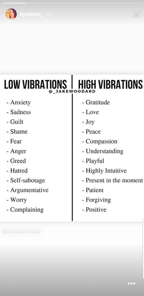 Low vs High vibrations High Spiritual Energy, Low And High Vibration, High Vibration Frequency, High And Low Vibrations, Raising Vibrations Quotes, Low Vibes Quotes, High Vibe Affirmation, High Vibration Vs Low Vibration, High Frequency Vibration