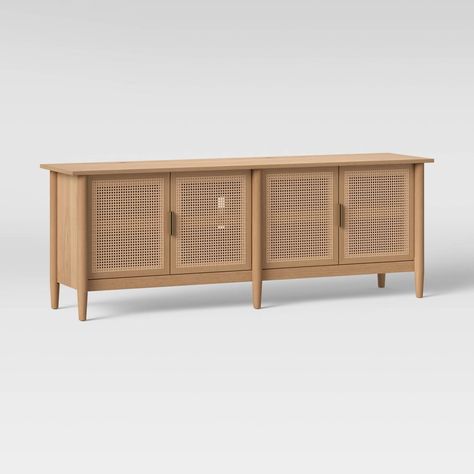 Cane Furniture: Hearth & Hand With Magnolia Wood & Cane Media Console Cane Media Console, Magnolia Furniture, Purposeful Life, Hearth & Hand With Magnolia, Cane Furniture, Up House, Hearth And Hand, Buy Wood, Media Console