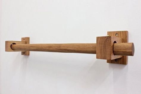 Wood Curtain Rod, Wooden Curtain Rods, Wood Curtain Rods, Curtain Holders, Handmade Curtains, Curtain Brackets, Curtain Rod Holders, Wood Curtain, Rod Holders