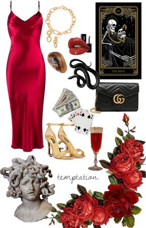 Jessica Rabbit Outfit, Cards Outfit, Diamonds Outfit, Card Outfit, Rabbit Outfit, The Devil Tarot Card, Devil Tarot Card, The Devil Tarot, Ideal Aesthetic