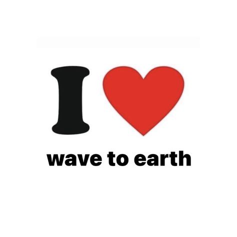 Wave To Earth Laptop Wallpaper, W2e Aesthetic, Wave To Earth Icons, Wave To Earth Pfp, Love Wave To Earth, Wave To Earth Aesthetic, Heart Wave, Wave To Earth, Earth's Core