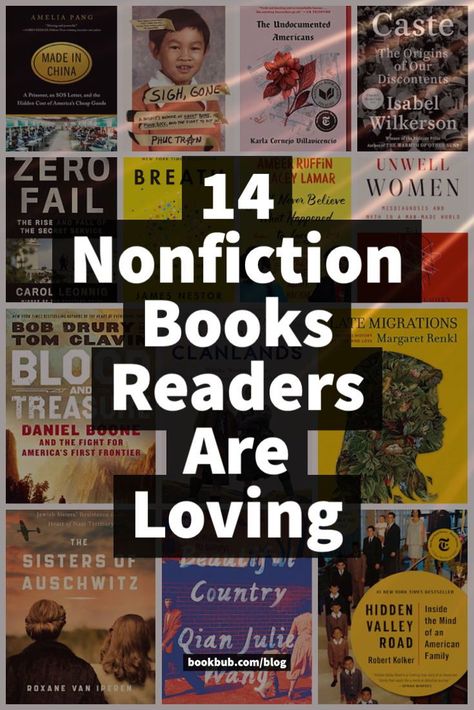 Humor and history, memoir and mental health — this list of recommended nonfiction books covers it all. #books #nonfiction #nonfictionbooks Top Nonfiction Books For Women, Good Nonfiction Books, Interesting Nonfiction Books, Best Nonfiction Books, Trilogy Books, Historical Nonfiction Books, Historical Nonfiction, Books Nonfiction, Book Wishlist