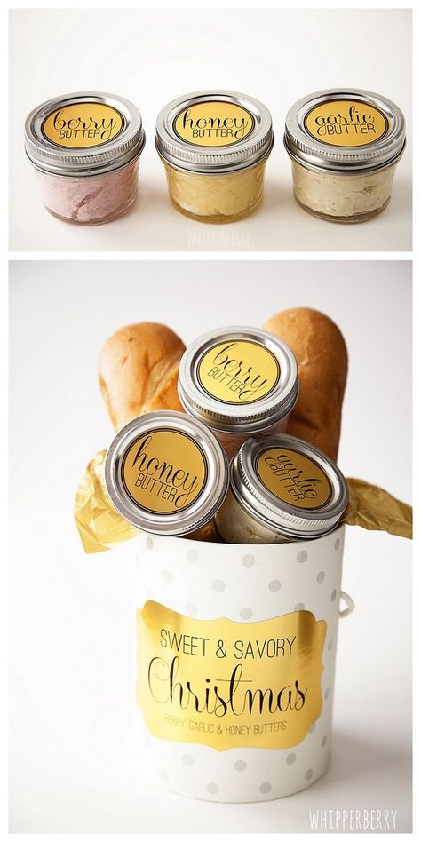 Flavored Butter Recipes, Compound Butters, Diy Food Gifts, Flavored Butter, Christmas Food Gifts, Butter Recipes, Compound Butter, Homemade Butter, Edible Gifts