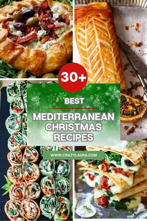 Spice up your holiday menu with flavorful Mediterranean Christmas recipes. From side dishes to desserts, celebrate the season in style. #ChristmasRecipes #MediterraneanFood #Christmas #Recipes