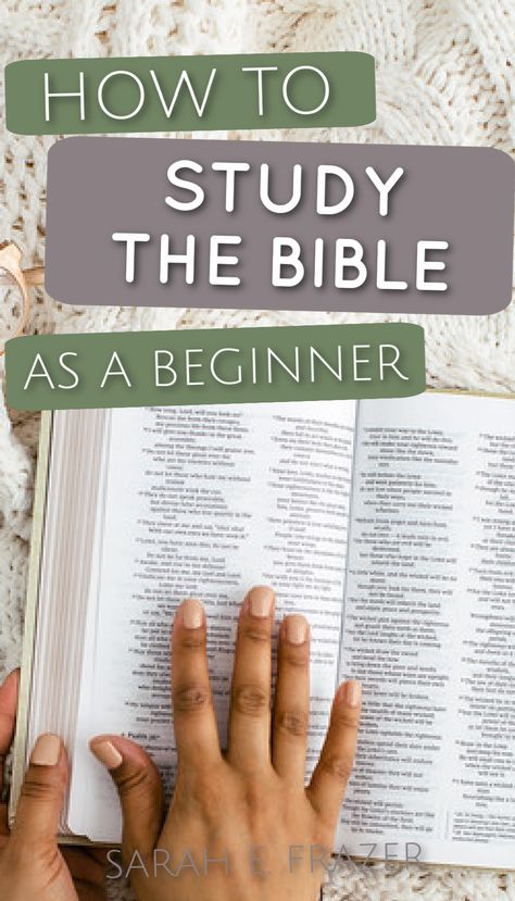 woman's hand on open Bible Reading Bible For Beginners, How To Properly Read The Bible, Study Bible For Beginners, At Home Bible Study, Bible Study Strategies, Where To Start Reading The Bible Study, Soar Bible Study Method, How Do You Read The Bible, Easy Bible Study Method