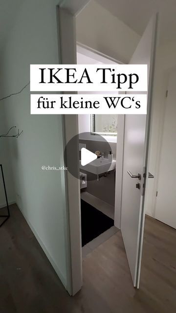 Small Wc Ideas, Trones Ikea Hack, Trones Ikea, Wc Inspiration, Ikea Trones, Tiny House Stairs, Small Spa, Cottage Inspiration, Diy Furniture For Small Spaces