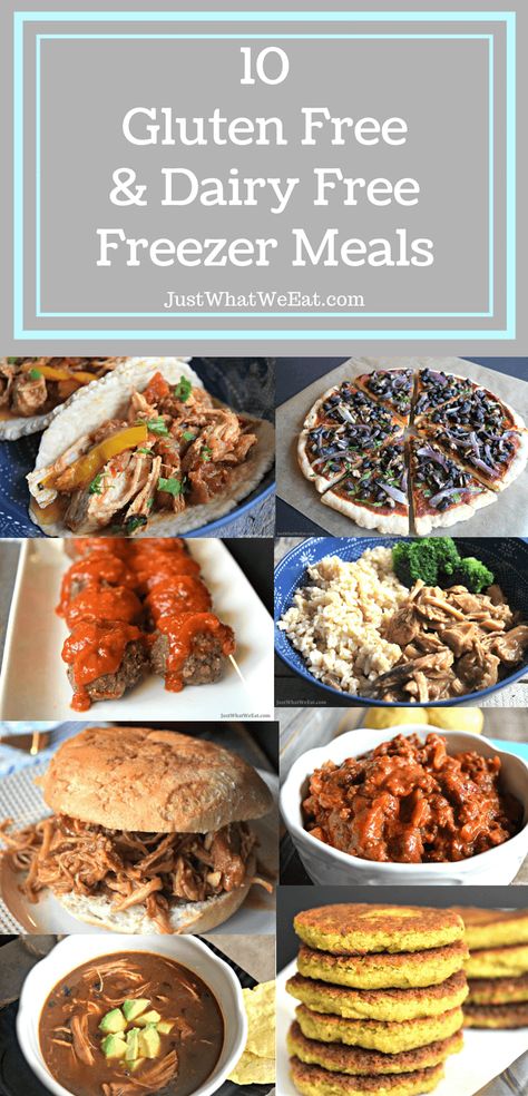 Dairy Free Freezer Meals, Dairy Free Meals, Gluten Free Freezer Meals, Freeze Meals, Dairy Free Recipes Dinner, Meal Train Recipes, Dairy Free Dinner, Crockpot Chili, Dairy Free Diet