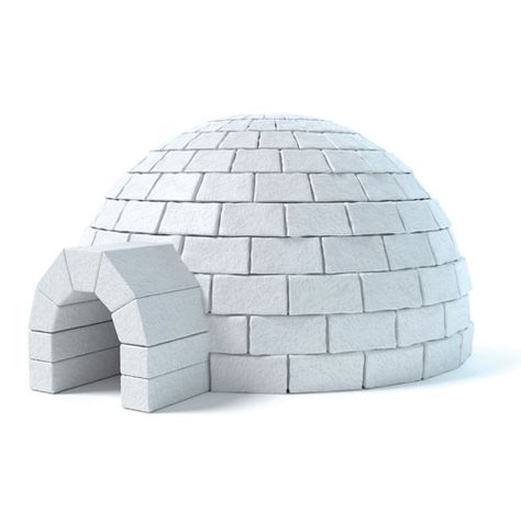 Igloo Images, Igloo Craft, Igloo House, Build A Wall, House Blend, Candyland Decorations, Black House Exterior, Contemporary Classic, Low Poly