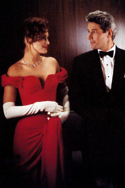 Pretty Woman Pretty Woman Red Dress, Pretty Woman Film, Pretty Woman Movie, Woman Images, Celebrity Prom Dresses, Pic Beautiful, Joe Black, Epic Movie, Woman Movie