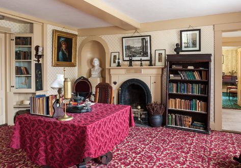 Explore Orchard House: Home to Louisa May Alcott - Victoria Magazine The March Sisters, Romance Languages, March Sisters, England Town, Orchard House, Victoria Magazine, John Brown, Painted Cottage, Family Painting