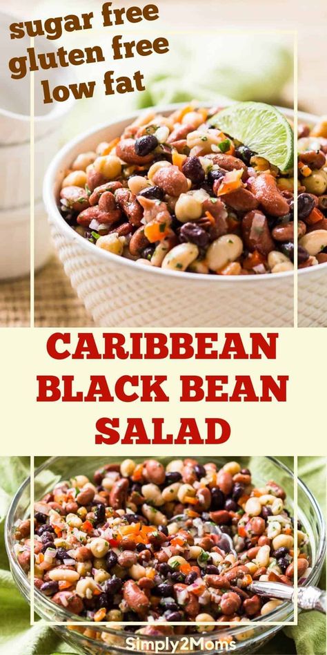 Healthy Black Bean Salad, Black Bean Salad Recipes Healthy, Healthy Bean Salad Recipes, Black Bean Salad Recipes, Black Bean Salads, Bean Salad Recipes Healthy, Health Benefits Of Beans, Salad With Black Beans, Bean Salad Healthy