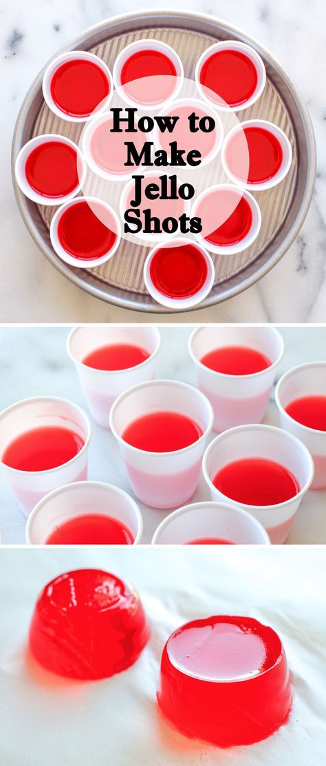 Alcohol Jello Shots, Making Jello Shots, Jello Shooters, Best Jello Shots, Jello Shots Vodka, Halloween Jello Shots, How To Make Jello, Christmas Drinks Alcohol Recipes, Jell O Shots