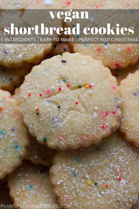 Vegan Shortbread Cookies, Vegan Shortbread, Vegan Christmas Cookies, Kids Recipe, Christmas Shortbread, Vegan Cookie, Vegan Christmas Recipes, Vegan Cookies Recipes, Making Cookies