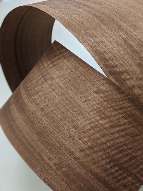 Fumed Etimoe wood veneer is our October 2020 Wood of the Month 🌳 The natural process of fuming Etimoe brings out warm & dark chocolate brown tones, in place of the reddish brown usually seen in Etimoe. After fuming, its figure becomes distinctly more pronounced. This look is especially sought after in architectural design, as well as aircraft design! ✈️ #woodworking #woodveneer #woodveneers #luxurydesign #aircraftdesign #yachtdesign #architects #architectural #wood #luxurious #luxury #veneers Wood Moodboard, Veneer Design, Brown Architecture, Warm Wood Tones, Wood Aesthetic, Textured Wood, Natural Luxury, Interior Design Sketch, Timber Veneer