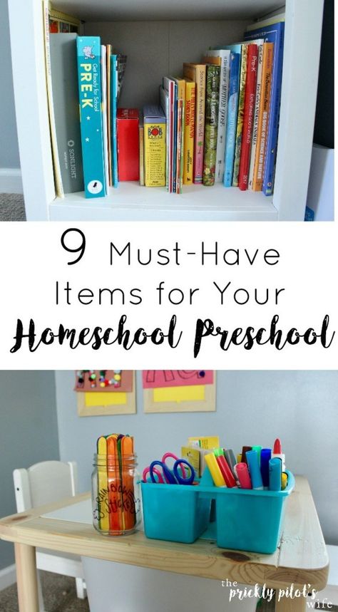 Preschool Homeschool Room, Preschool Set Up, Busy Mom Planner, Homeschool Room Organization, Preschool Supplies, Homeschooling Preschool, Homeschool Preschool Curriculum, Preschool Rooms, Homeschool Preschool Activities