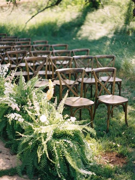 To make it a walk to remember, here are a few of the sweetest ways to style your wedding aisle. Potted Ferns, Wedding Aisle Decorations, Mason Jar Wedding, Aisle Decor, Wedding Aisle, Outdoor Wedding Ceremony, Wedding Ceremony Decorations, Indoor Wedding, Wedding Planning Tips