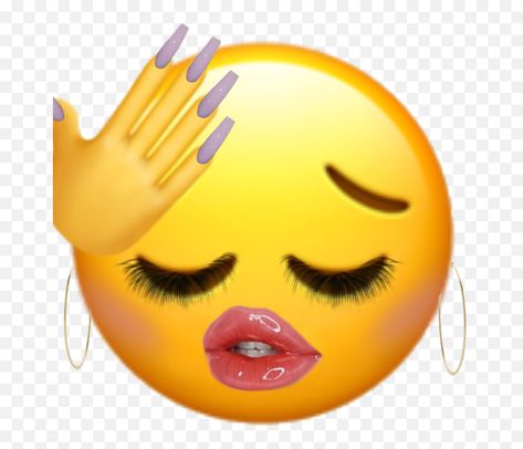 Emoji Cute Face, Iphone Stickers For Messages, Ios Emoji Faces, Slay Emoji, Baddie Emoji, Random Emojis, Yellow Funny, Phone Emoji, Sticker Emoji