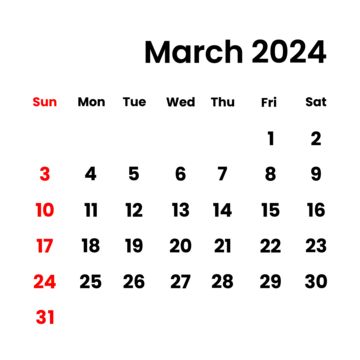 Calendar For March 2024, March Month Calendar 2024, Calendar March 2024, March Calendar 2024, March 2024 Calendar, May 2024 Calendar, Calendar Logo, Color Calendar, Red Calendar