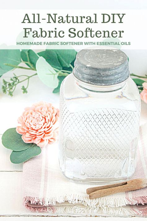 Diy Fabric Softner, Fabric Softener Recipe, Natural Fabric Softener, Diy Fabric Softener, Laundry Fabric Softener, Diy Natural Detergent, Homemade Fabric Softener, Diy Household Cleaners, Liquid Fabric