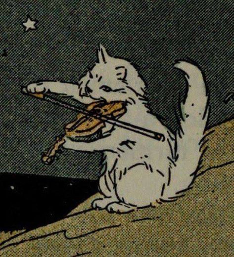 @AnimalLover_ry: Car violin viola cow jumped over the moon riddle illustration white kitten cartoon https://buff.ly/2Dg5zVQ https://buff.ly/2Dg5DVA Arte Indie, Art Mignon, The Violin, Arte Inspo, Art Et Illustration, Teen Titans, White Cat, Violin, Cat Art