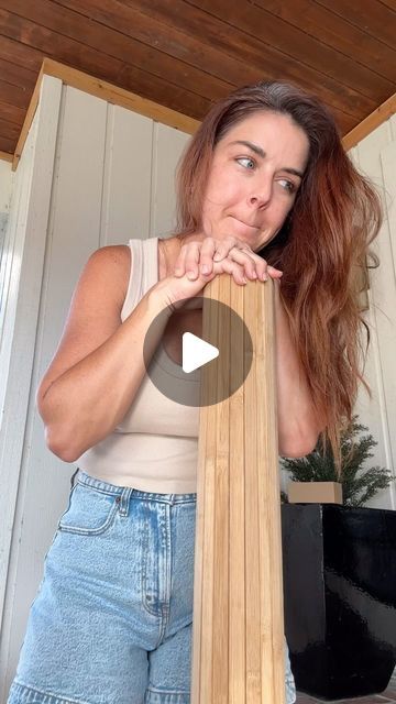 Candace | HOME: Design & DIY on Instagram: "I have this idea for a twist on traditional crown moulding using pole wrap! I took a risk and ordered a form of “bamboo tiki wrap” that took one day to ship and was at least half the price. So far ITS WORKING… next up is install and seeing how it looks on the wall. Don’t tell the authorities bc it really feels illegal that I found this hack 😂🚔!! Comment FUGITIVE for the link to be sent directly to your DMs!   Paint party, pole wrap, moulding, crown moulding, kids room, power of paint, one room challenge, room makeover" Pole Wrap, Bamboo Wrap, Bamboo Poles, Crown Moulding, One Room Challenge, Room Challenge, Furniture Hacks, Crown Molding, Take Risks