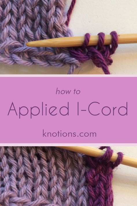 Knitting Hacks, Knitting Help, Knitting Basics, Diy Hack, Knit Basket, Knit Edge, Knitting Tutorials, Knitting Instructions, I Cord