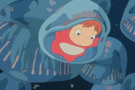 Ponyo Aesthetic, Personajes Studio Ghibli, Studio Ghibli Background, Studio Ghibli Characters, Ghibli Artwork, Studio Ghibli Movies, Studio Ghibli Art, Ghibli Movies, Ghibli Art