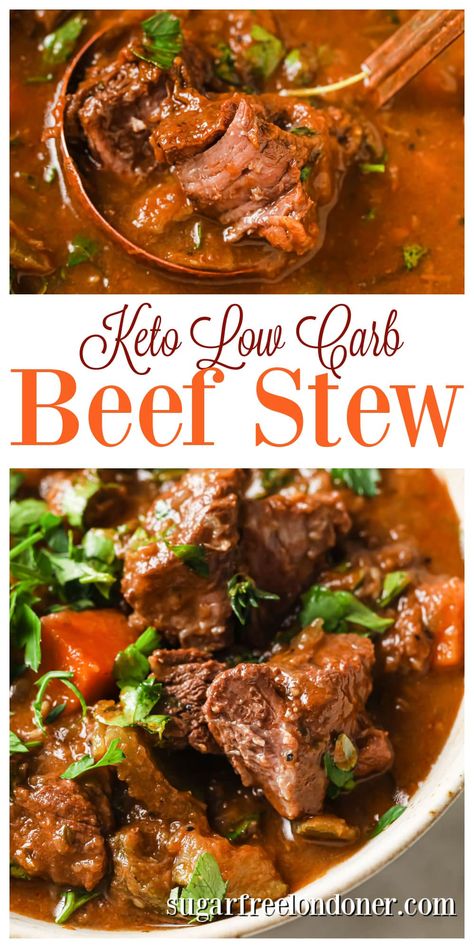 Low Carb Beef Stew, Keto Beef Stew, Stewing Steak, Keto Beef, Stew Meat Recipes, Keto Beef Recipes, Boiled Egg Diet Plan, Best Low Carb Recipes, Low Carb Diets