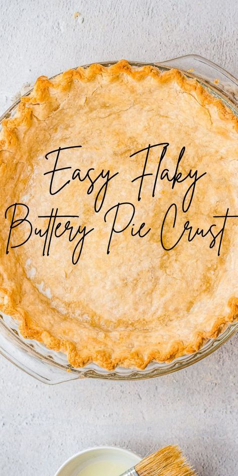 Best Homemade Piecrust, Pie Crust Recipe In Food Processor, Pie Crust Recipe Easy Food Processor, Easiest Pie Crust Ever, Best Homemade Pie Crust Recipe, All Butter Pie Crust Recipe, Homemade Pie Crust Recipe Easy, Best Pie Crust Recipe Flaky, Pie Dough Recipe Easy