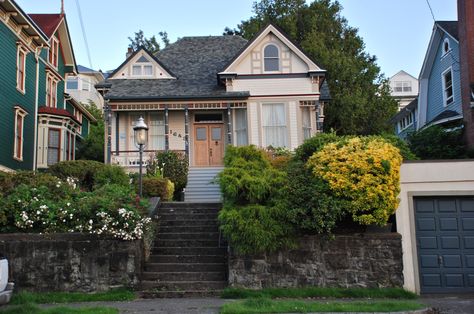 Curvilinear Perspective, Oregon Beach House, Charles Faudree, Oregon Aesthetic, Oregon House, Astoria Oregon, Victorian Beauty, Oregon Beaches, Beach House Exterior