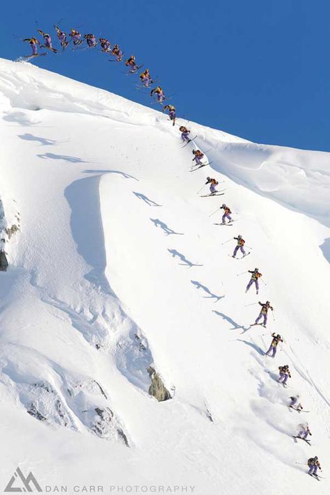 Eye-catching Examples Of Action Sequence Photography | MoodySoody Sequence Photography, Ski Photography, Skiing Photography, High Speed Photography, Splash Images, Time Photography, Multiple Exposure, Composition Photography, Davos