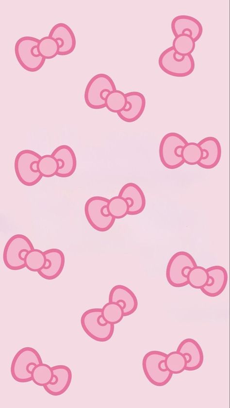 Pink Hello Kitty Wallpaper Iphone, Pink Wallpaper Ipad, Whats Wallpaper, Hello Kitty Wallpaper Hd, Pink Wallpaper Hello Kitty, Images Hello Kitty, Cozy At Home, Hello Kitty Bow, Walpaper Hello Kitty