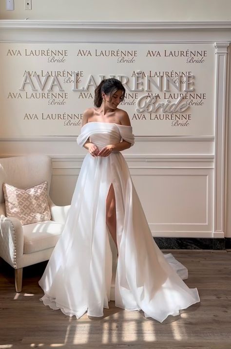 Wedding Dress No Lace Satin, Wedding Dresses With Sleeve, Classic Wedding Dress Midsize, High Chest Wedding Dress, Wedding Dress For Big Arms, Spring Wedding Satin Corset Dress, Pre-draped Satin Wedding Dresses, Girly Wedding Dress, Dreamy Romantic Satin Wedding Dress