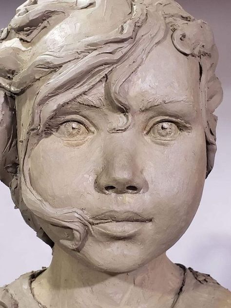 Clay Art | creativeartworksblog Ceramic Face Sculpture, Ceramic Bust, Ceramic Sculpture Figurative, Sculpture Head, A Level Art Sketchbook, Sculpture Art Clay, 3d Studio, Shiga, Ceramics Pottery Art