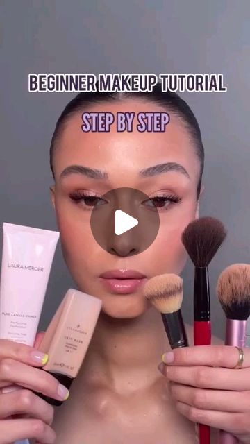 Make Up Steps By Step Face, Makeup Looks How To Do, Soft Makeup Step By Step, Makeup Step By Step Face, Natural Makeup Look For Beginners, Proper Makeup Steps, List Of Makeup Products For Beginners, How To Use Makeup Brushes For Beginners, Easy Make Up Ideas For Beginners