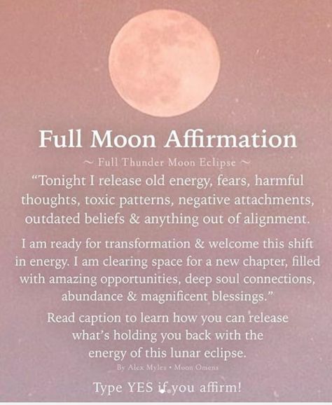 full moon ritual / moon affirmations Moon Affirmations, Full Moon Spells, Thunder Moon, Moon Meaning, Moon Spells, Personality Profile, Moon Ritual, New Moon Rituals, Moon Journal