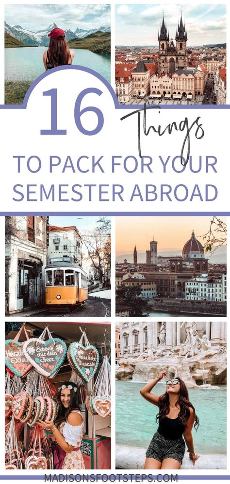 College Outfits Italy, College Abroad Packing Lists, Summer Study Abroad Outfits, Study Abroad Capsule Wardrobe, Study Abroad Outfits Europe, Italy Study Abroad Outfits, Packing List For Study Abroad Europe, What To Pack For Study Abroad, Rome Study Abroad