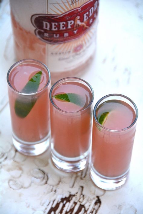 The 3 Best Deep Eddy Ruby Red Grapefruit Vodka Recipes! — This Girl Walks Into A Bar Deep Eddy Vodka Recipes, Grapefruit Vodka Drinks, Flavored Vodka Drinks, Grapefruit Drink, Deep Eddy Vodka, Grapefruit Vodka, Vodka Recipes Drinks, Grapefruit Cocktail, Mommy Juice