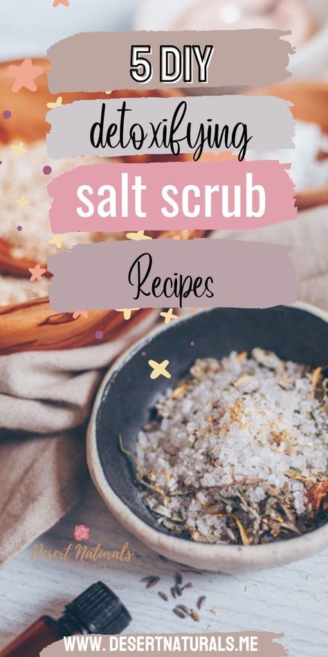 Turmeric Salt Scrub Diy, Salt Exfoliating Body Scrub, How To Make Body Scrub With Epsom Salt, Salt Scrubs With Essential Oils Easy Diy, Spiritual Body Scrub, Homemade Shower Scrub, Diy Salt Scrub Recipe Homemade, Sea Salt Body Scrub Diy, Epson Salt Scrub Recipes