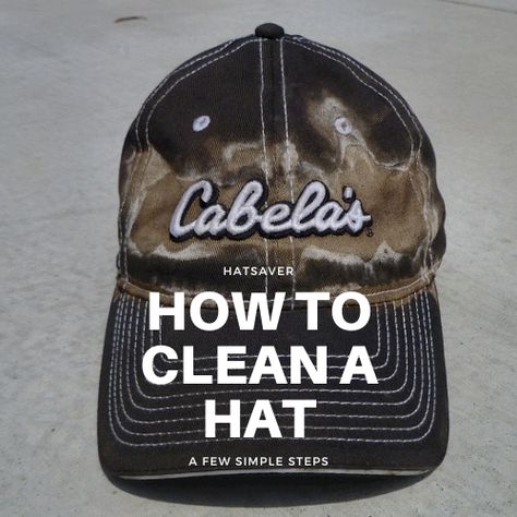 Removing Sweat Stains From Hats, How To Clean Sweat Stains From Hats, How To Remove Sweat Stains From Hats, How To Get Sweat Stains Out Of Hats, How To Clean A Hat, Cleaning Hats, Holiday Woodworking Projects, Hat Cleaning, Remove Sweat Stains