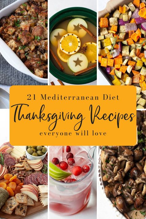 Mediterranean Diet Thanksgiving, Mediterranean Diet Recipes Thanksgiving, Mediterranean Thanksgiving Sides, Mediterranean Thanksgiving Dinner, Mediterranean Diet Christmas Recipes, Thanksgiving Mediterranean, Mediterranean Fall Recipes, Mediterranean Diet Thanksgiving Recipes, Mediterranean Turkey Recipes